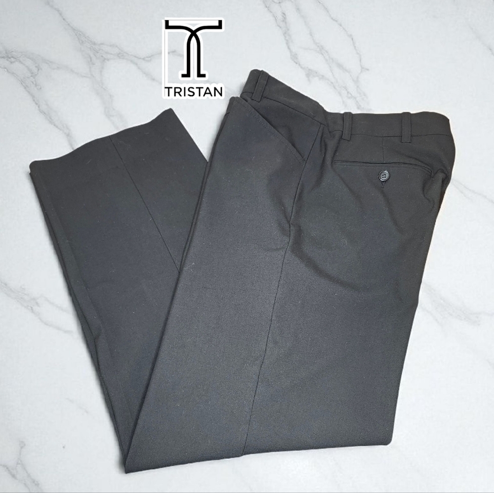 TRISTAN Black Trouser Pant- 32